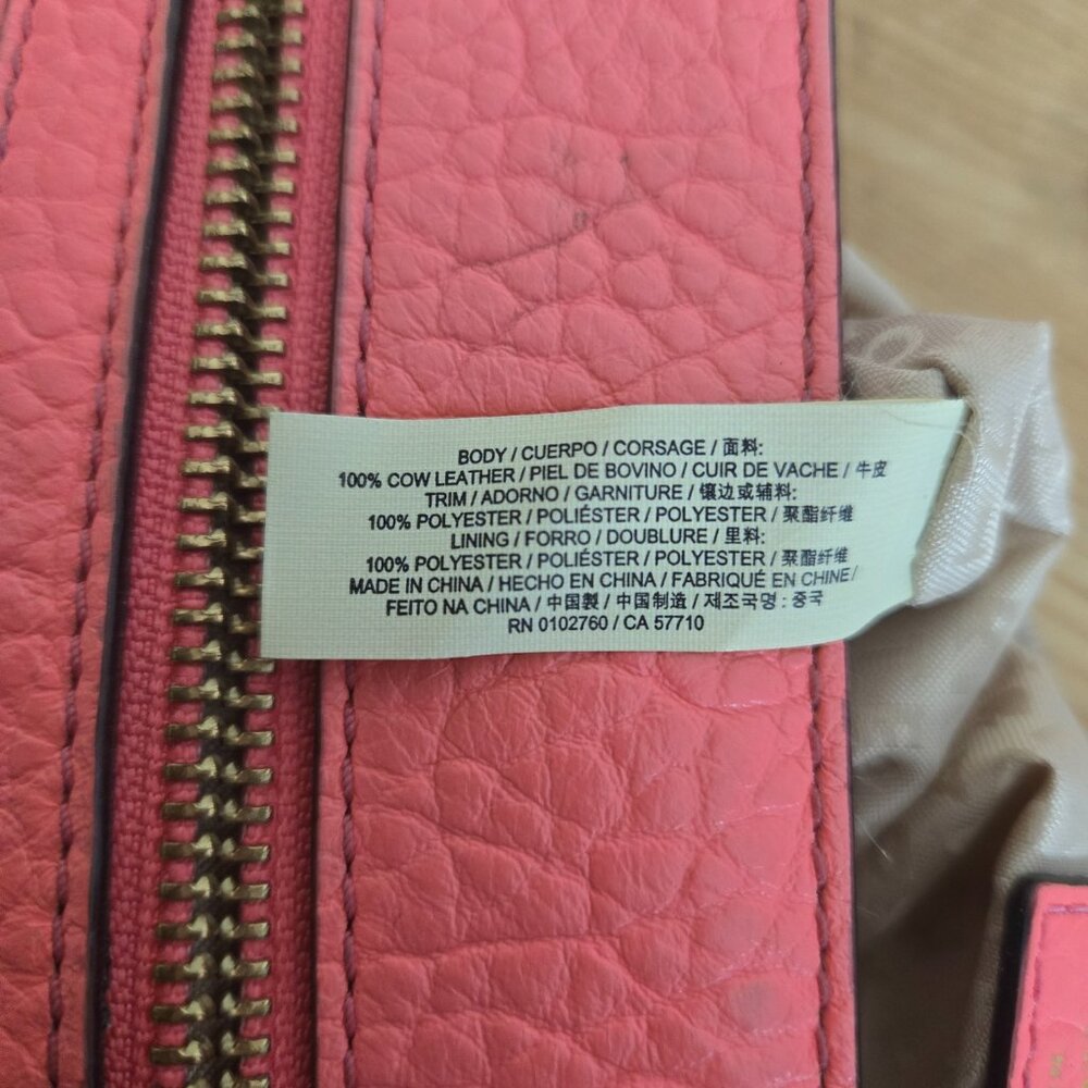 Kate Spade New York Peony Pink Leather Crossbody Bag - Picture 7 of 8